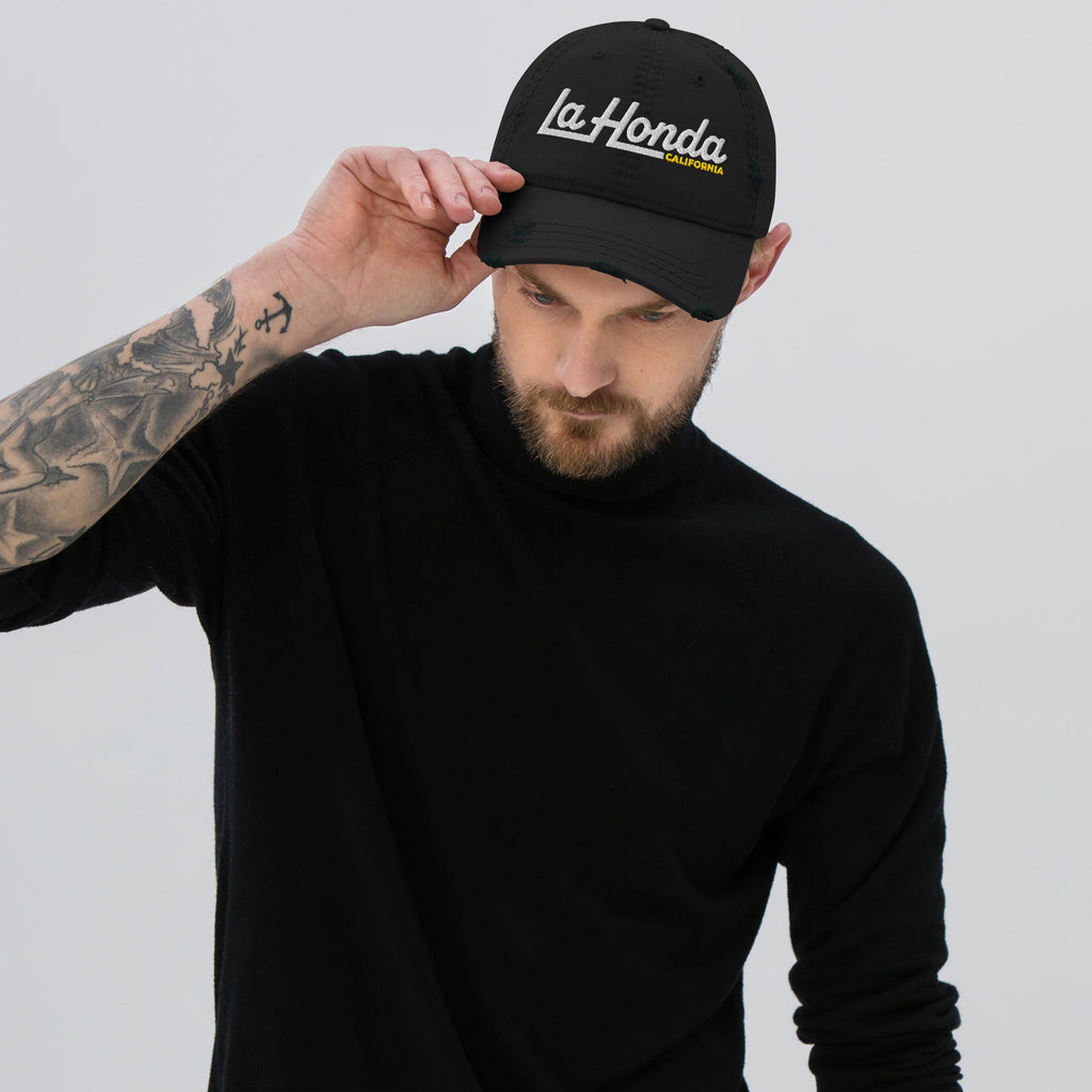 La Honda California Distressed Dad Hat