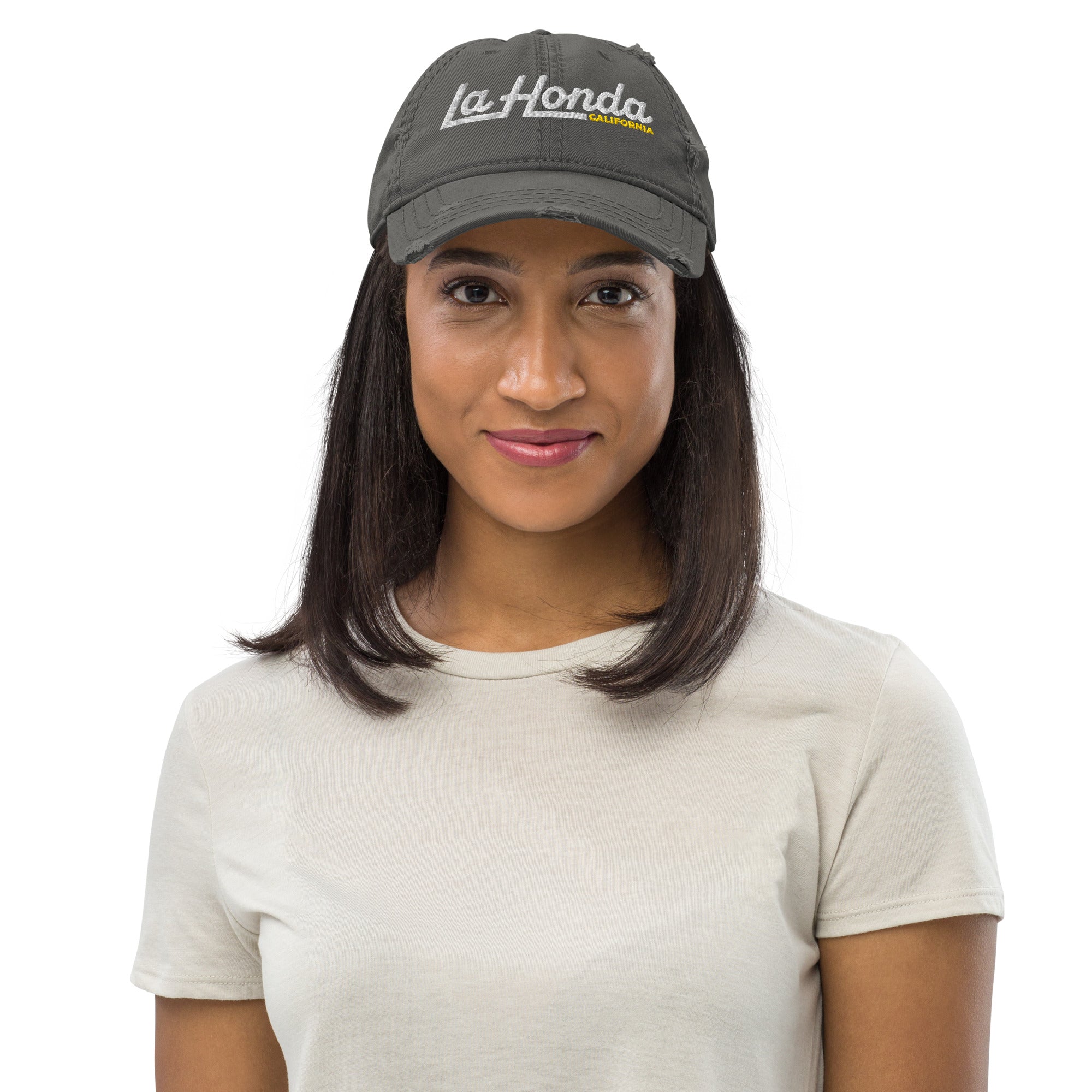 La Honda California Distressed Dad Hat