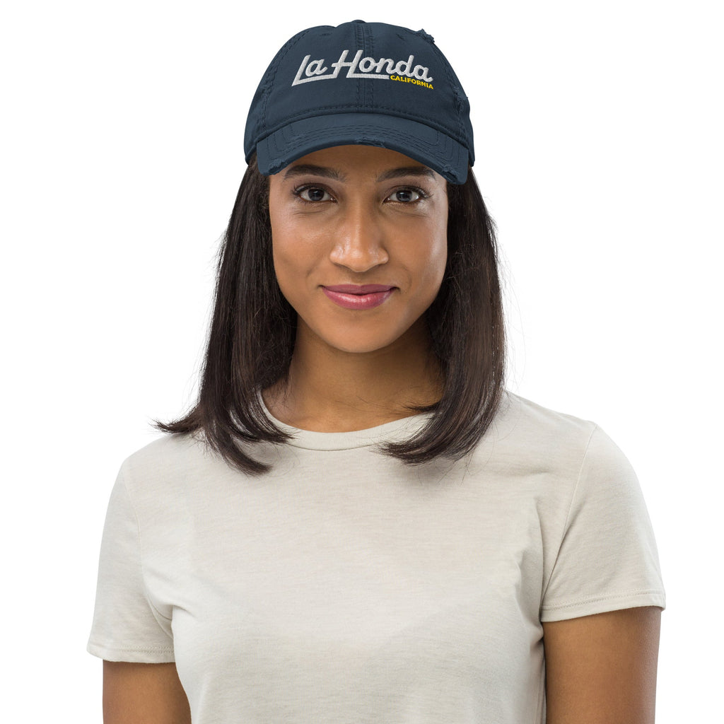 La Honda California Distressed Dad Hat