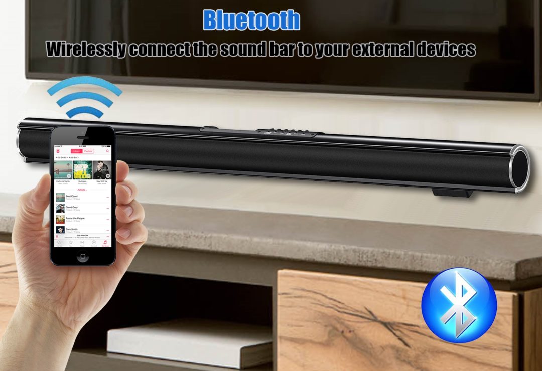 Naxa 37 inch TV Sound Bar with Bluetooth (NHS-2011)