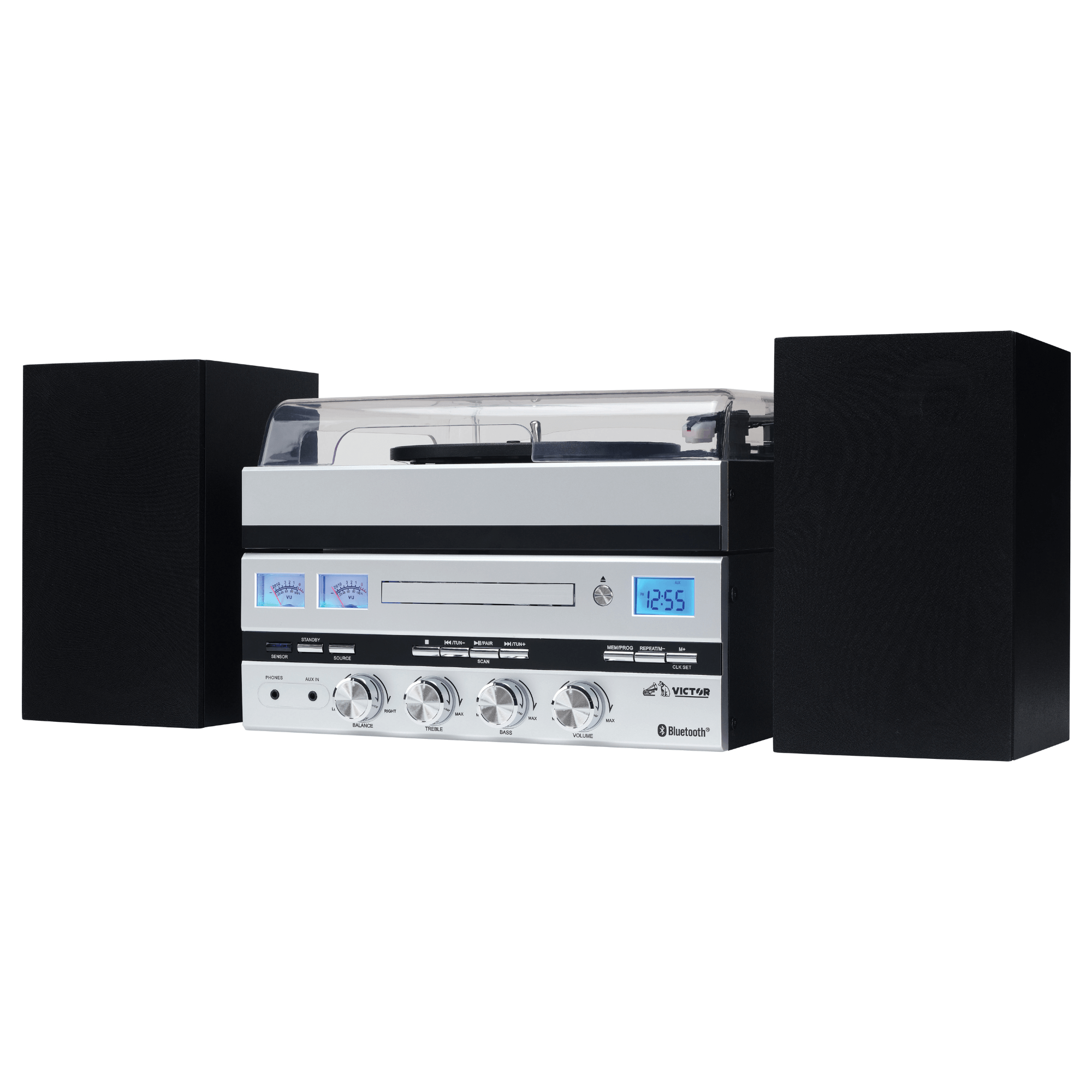 Victor Geneva 5-in-1 Desktop Music Center - Refurbished