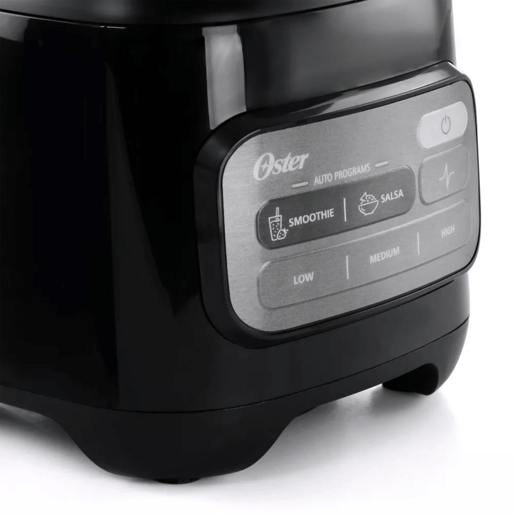 Oster 3-Speed 800W One-Touch Control Glass Jar Blender with Auto Program
