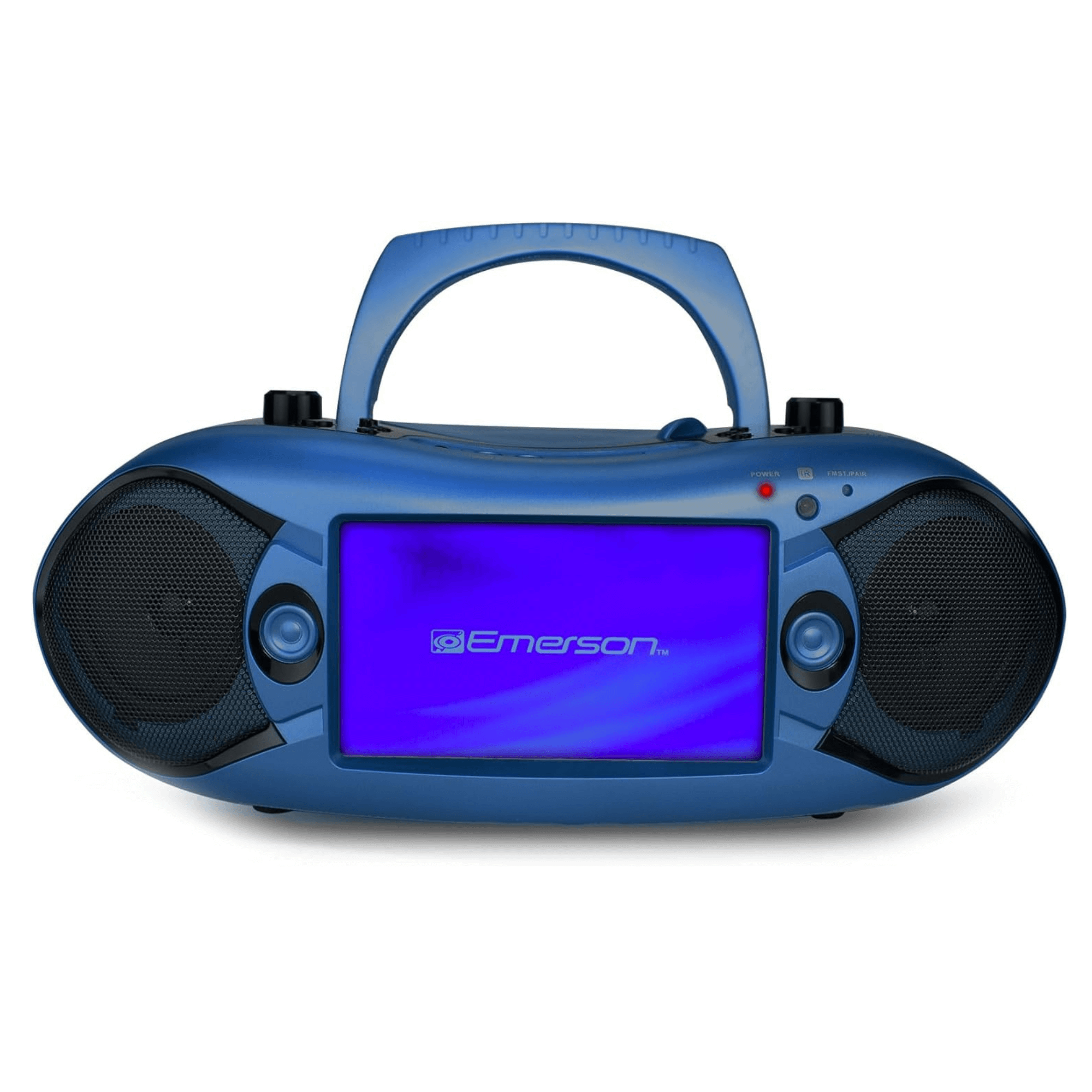 Emerson 7" Bluetooth DVD Boombox Blue - Refurbished