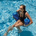 WOW Watersports WOW Dipped Foam Pool Noodle 6.5" with Ribbed Texture and Cup Holder