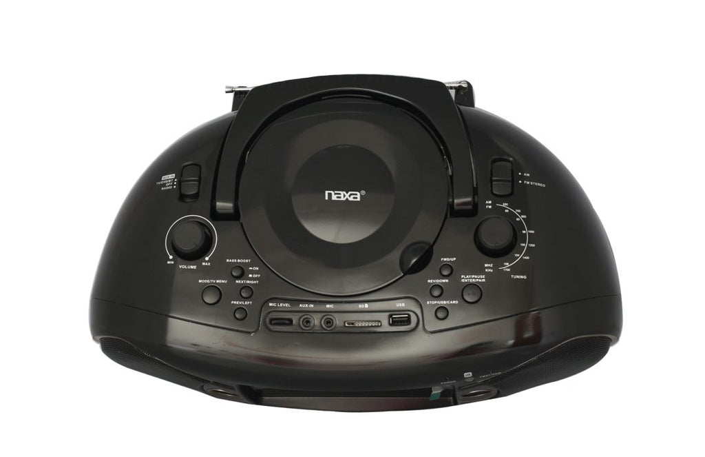 Naxa 7" Bluetooth® DVD Boombox and TV (NDL-287)