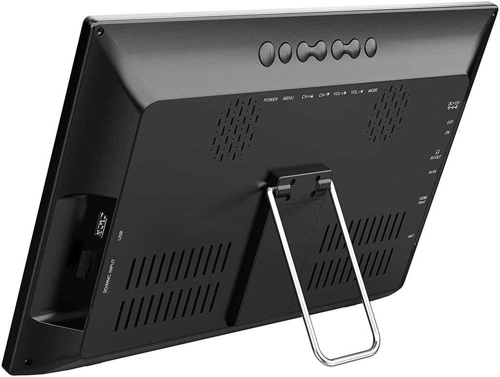 Supersonic 13" Portable Digital LED TV with USB, SD & HDMI Inputs and FM Radio - 12-Volt ACDC Compatible (SC-2813)