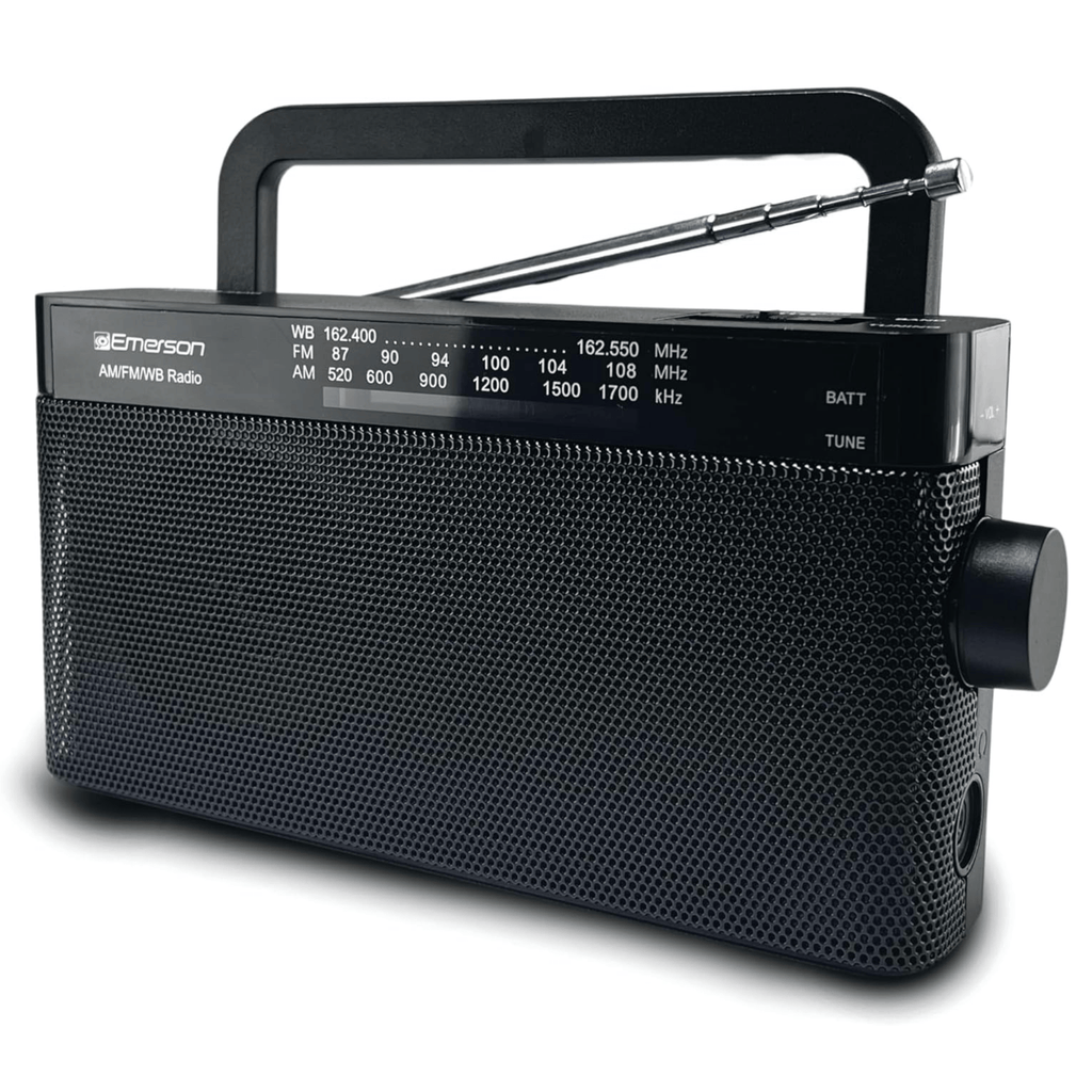 Emerson AM/FM/WB Emergency Radio with Telescopic Antenna