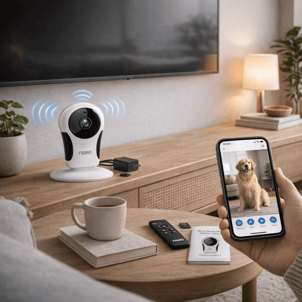 Naxa Wi-Fi Smart Camera - Refurbished