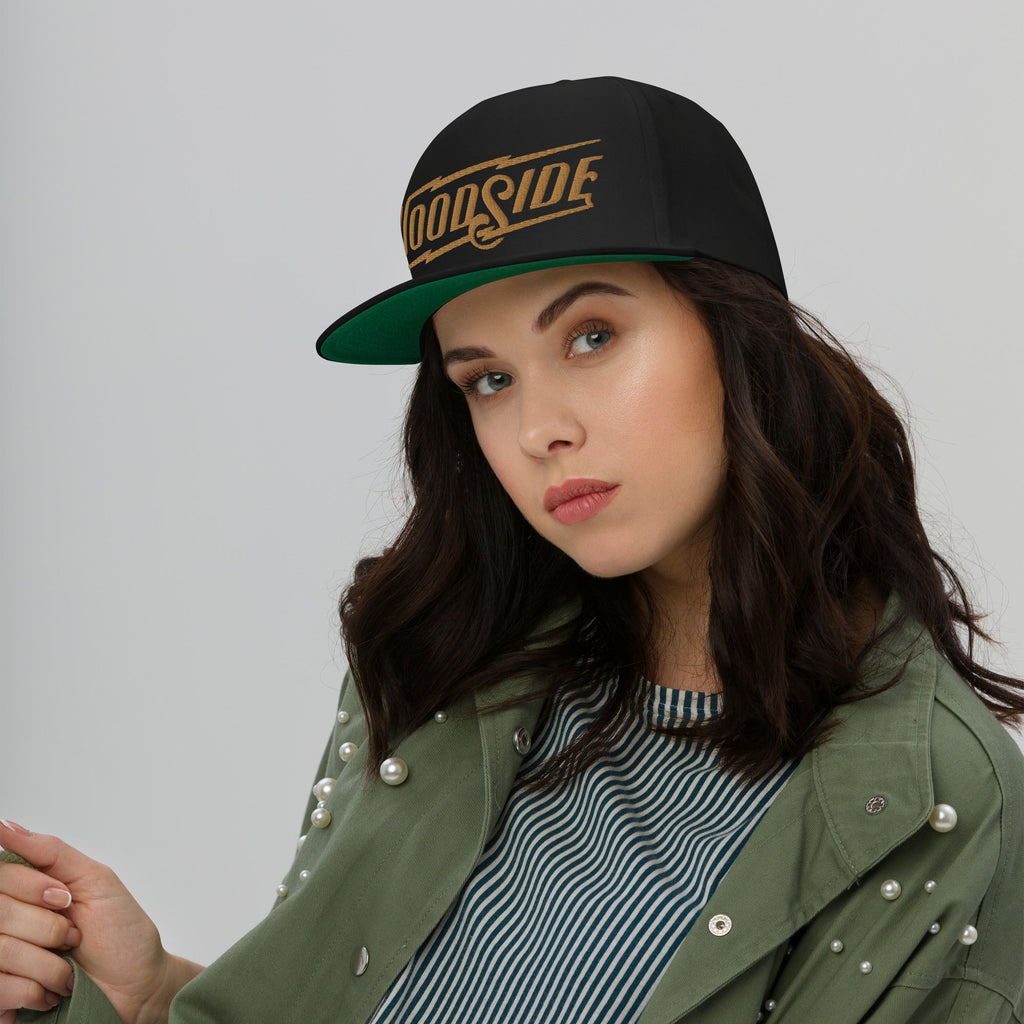 Woodside Brand "Old Gold" Embroidered Logo Hat