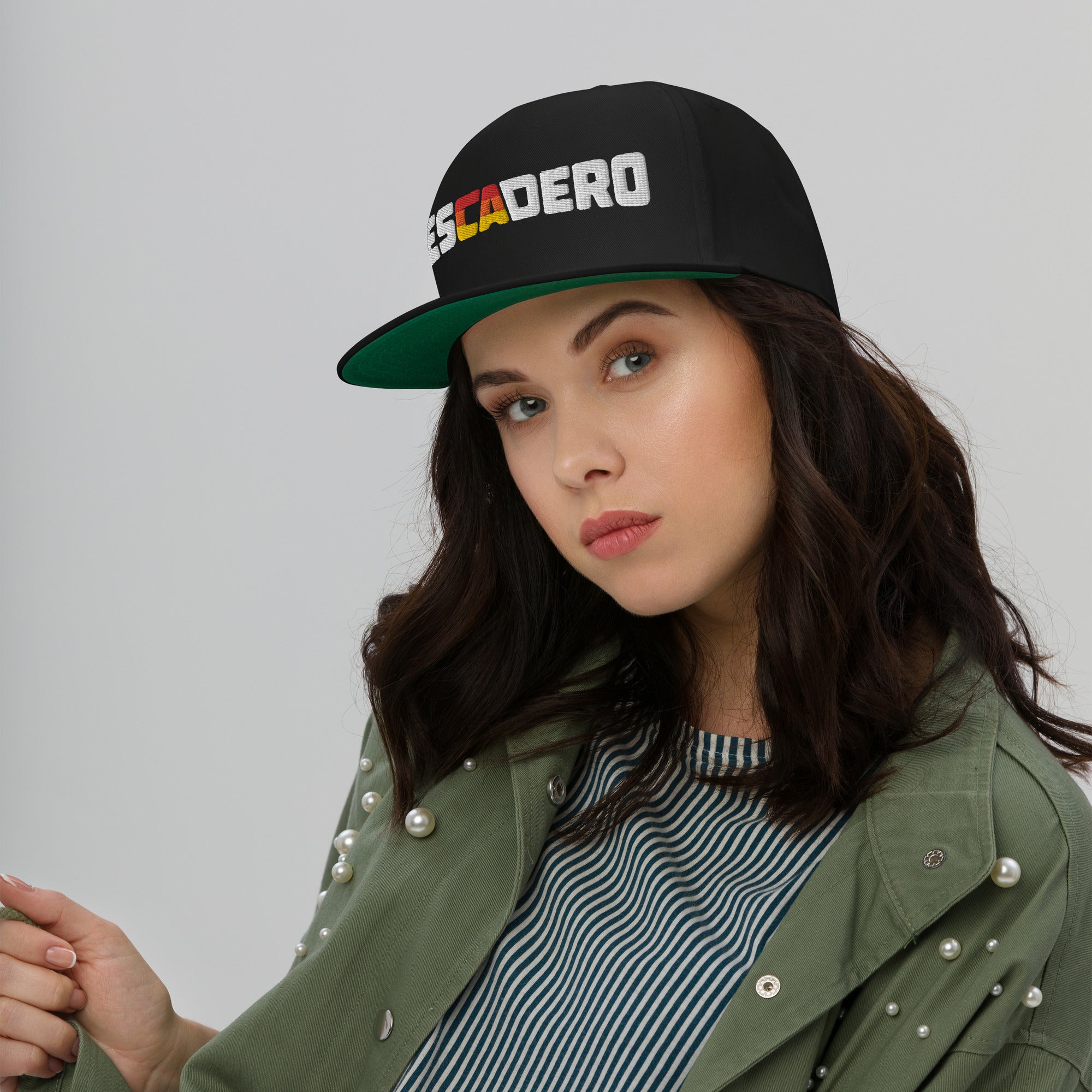 Pescadero Sunset Flat Bill Snapback