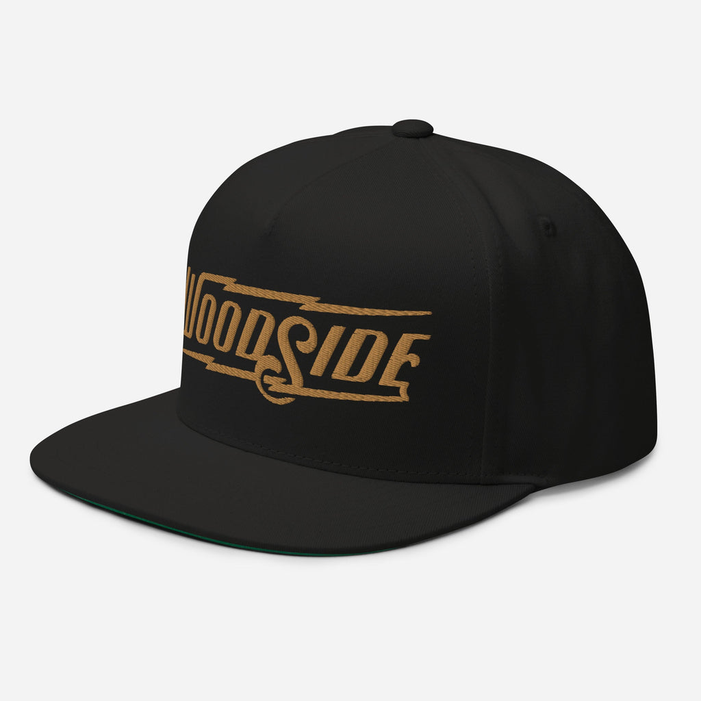 Woodside Brand "Old Gold" Embroidered Logo Hat