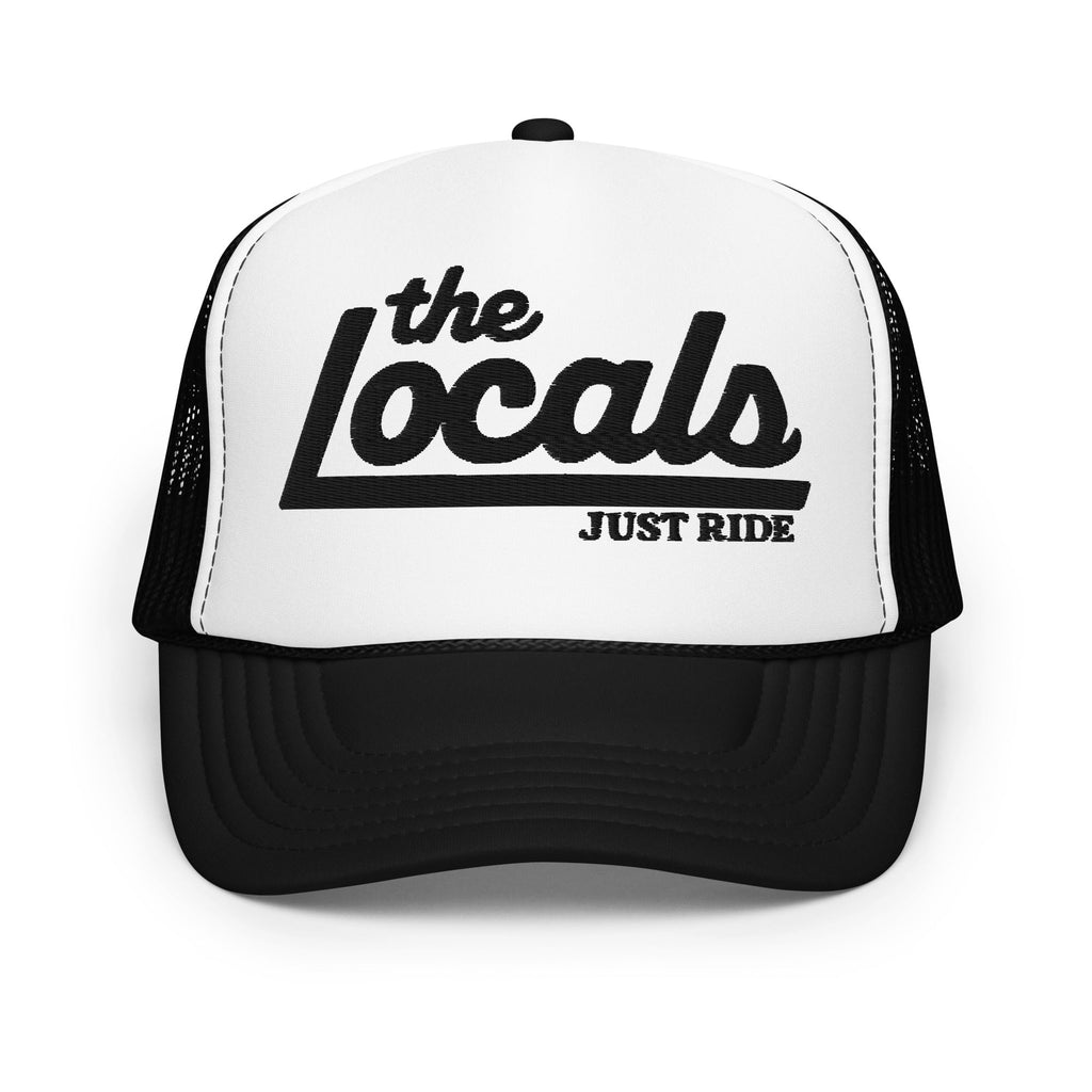 The Locals - Just Ride Embroidered Foam Trucker Hat