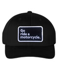 "Go ride a motorcycle" Cotton Blend FlexFit Hat