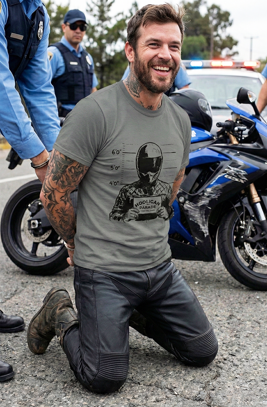 Hooligan Parade Mug Shot T-Shirt
