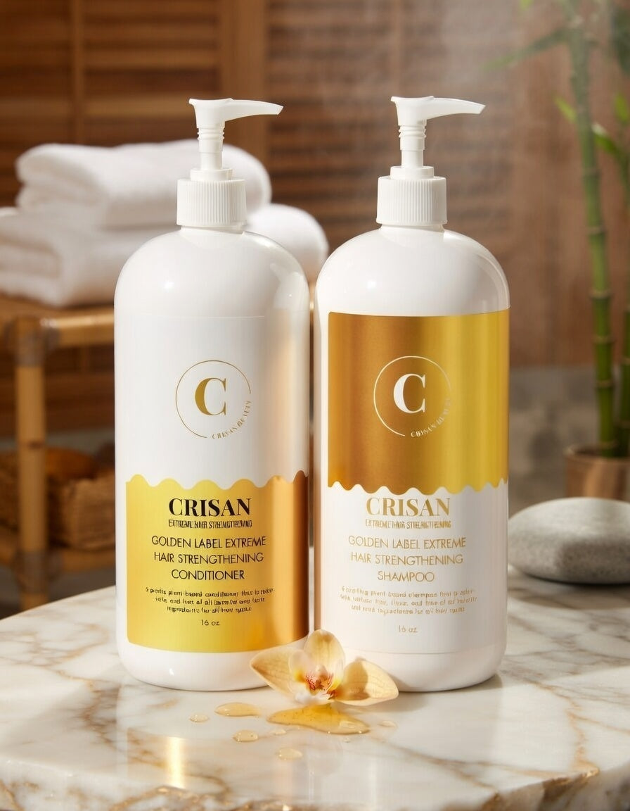 Sulfate-Free Shampoo & Conditioner for Hair Growth & Strength | CRISAN