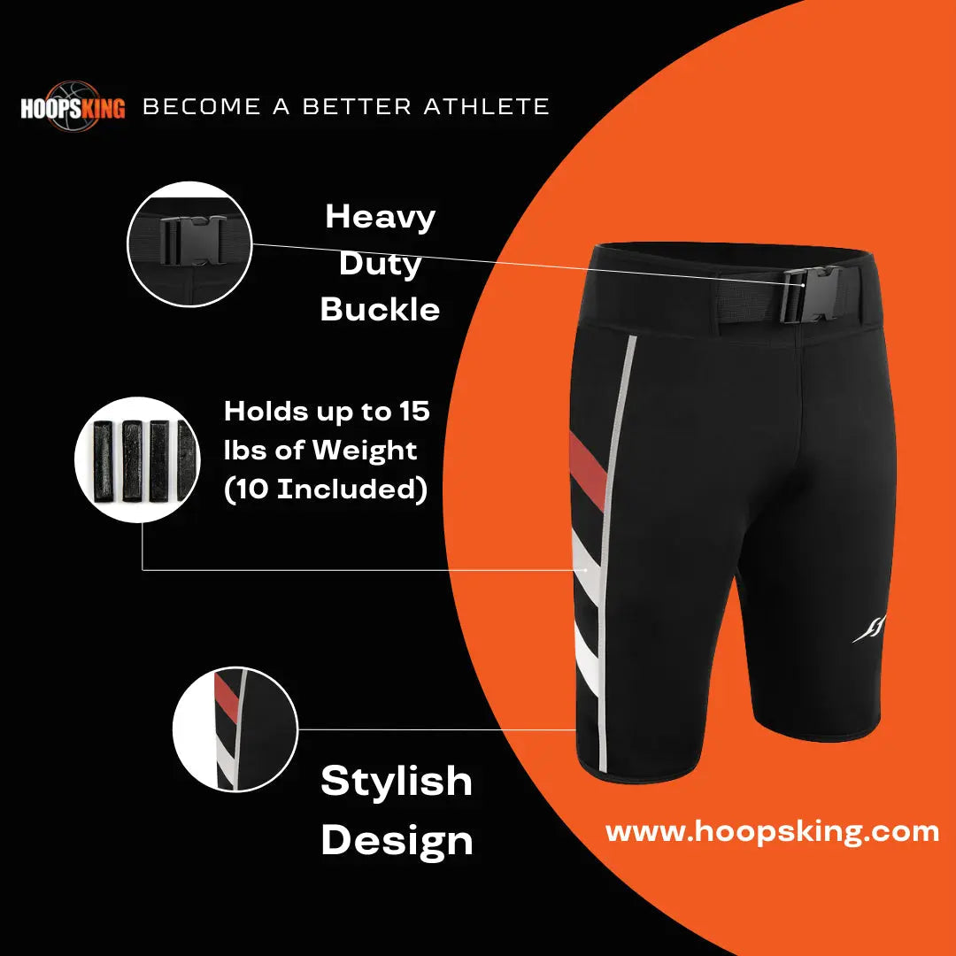 S.W.A.G. Weighted Training Shorts | Holds Up to 15 lbs.