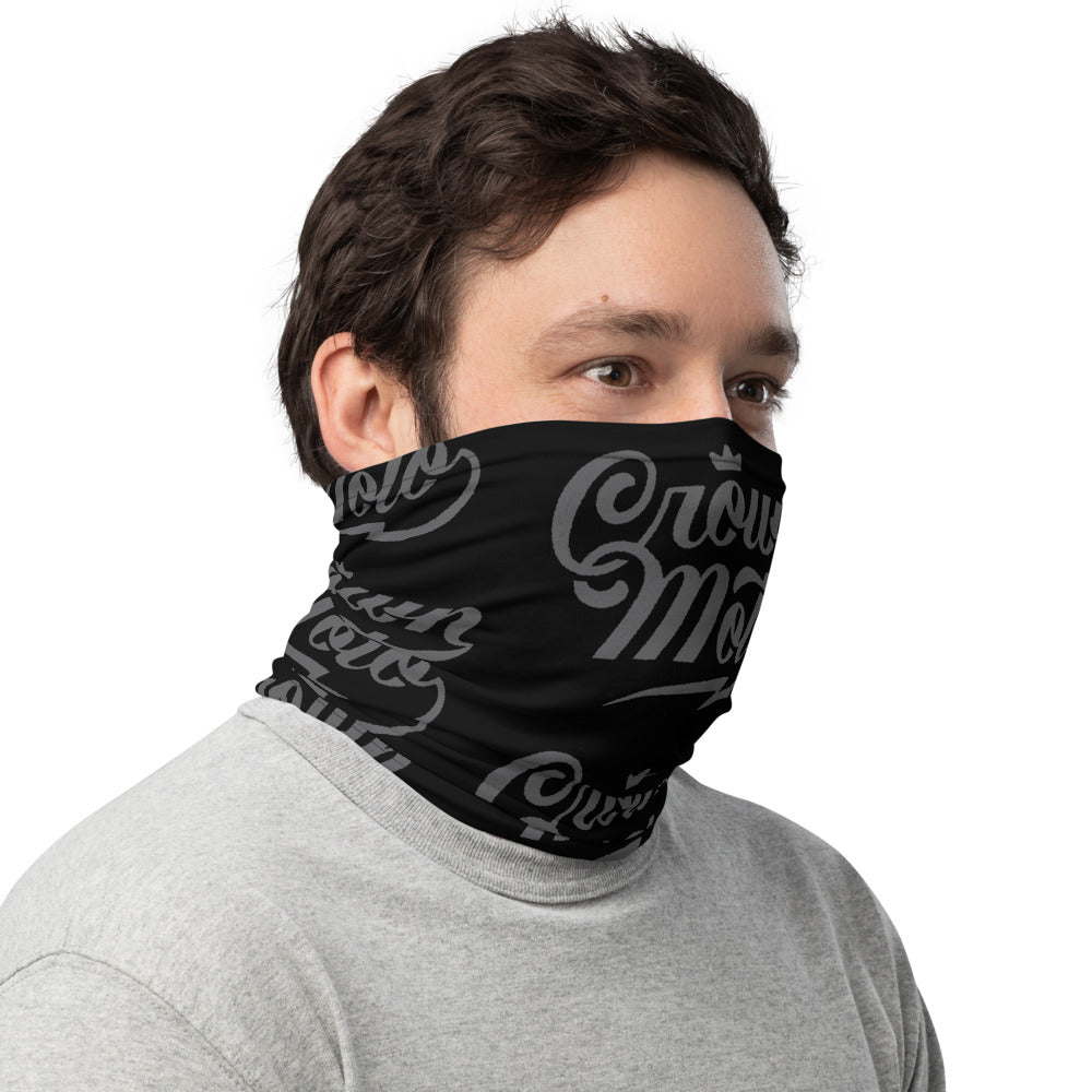 Crown Moto Script Logo Neck Gaiter