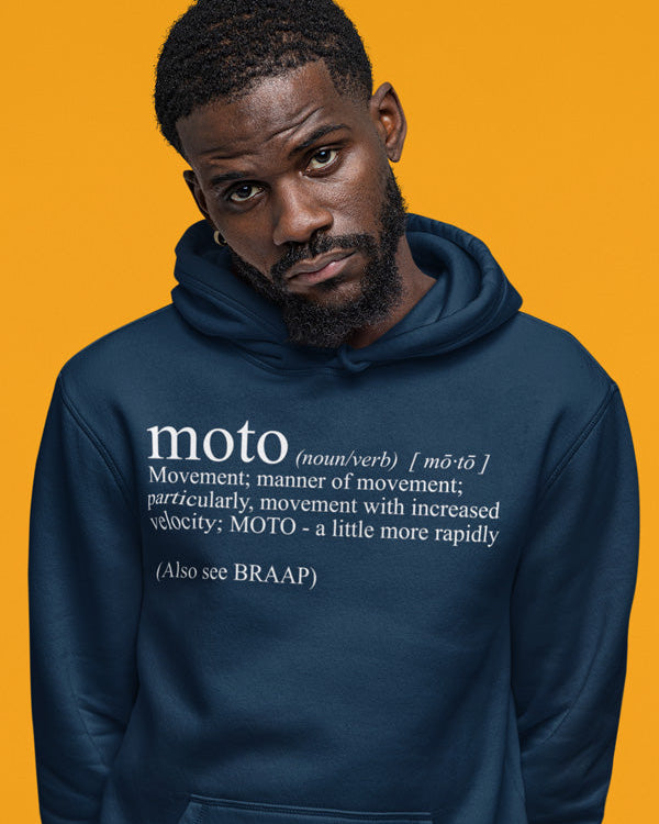 Moto Definition Hooded Sweatshirt