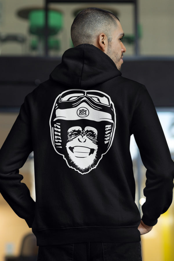 Moto Monkey Hooded Sweatshirt