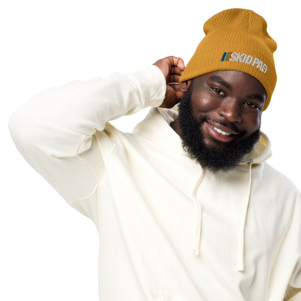 Skid Pad 9 Organic Ribbed Beanie