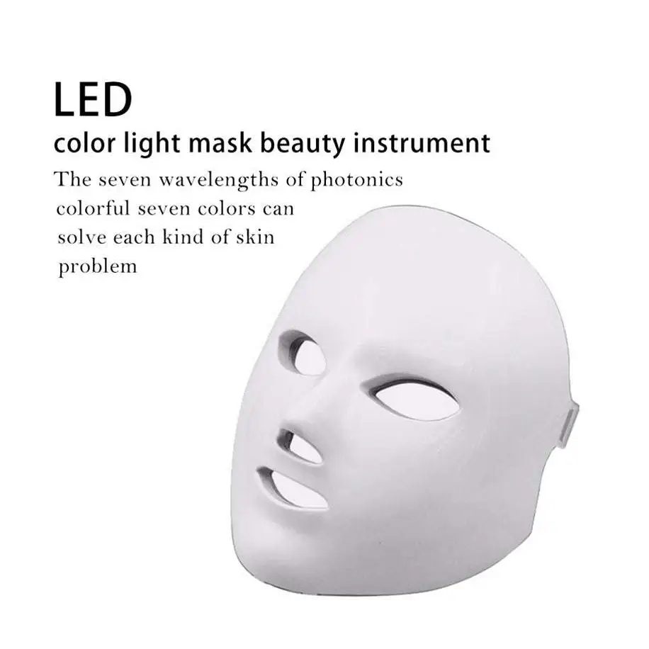LED Light Therapy Facial Mask Beauty Device
