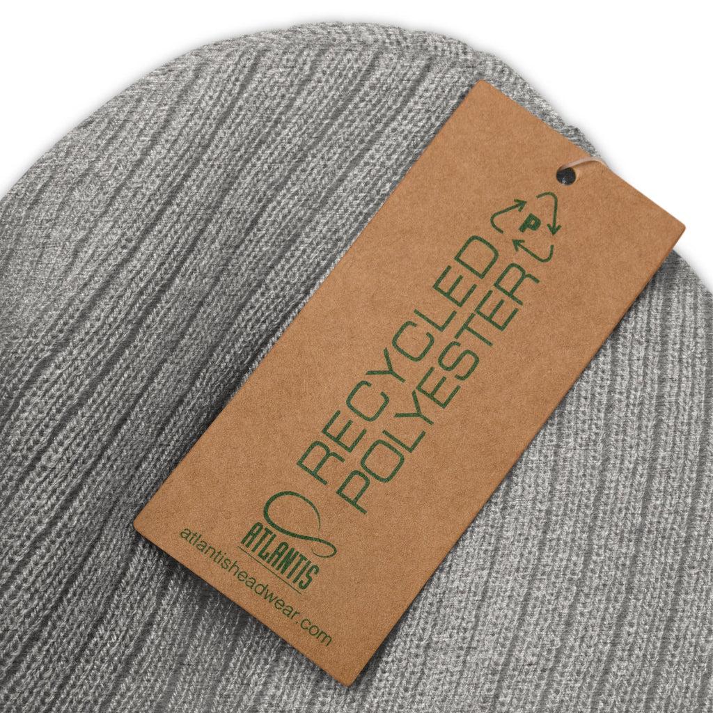 Pescadero CA Sunset Ribbed Knit Beanie