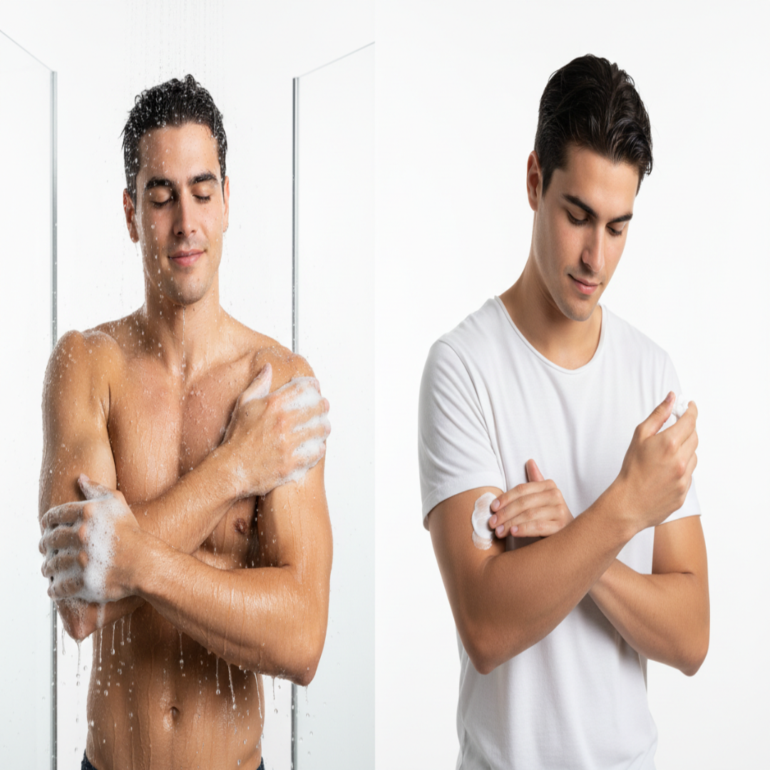 ORGANIC ANTI-AGING DUO SYSTEM FOR DRY SKIN -  6 Fragrances - for MEN
