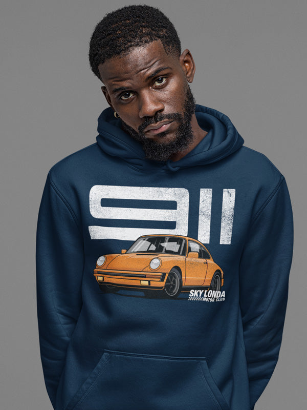 Sky Londa Motor Club 911 Hooded Sweatshirt