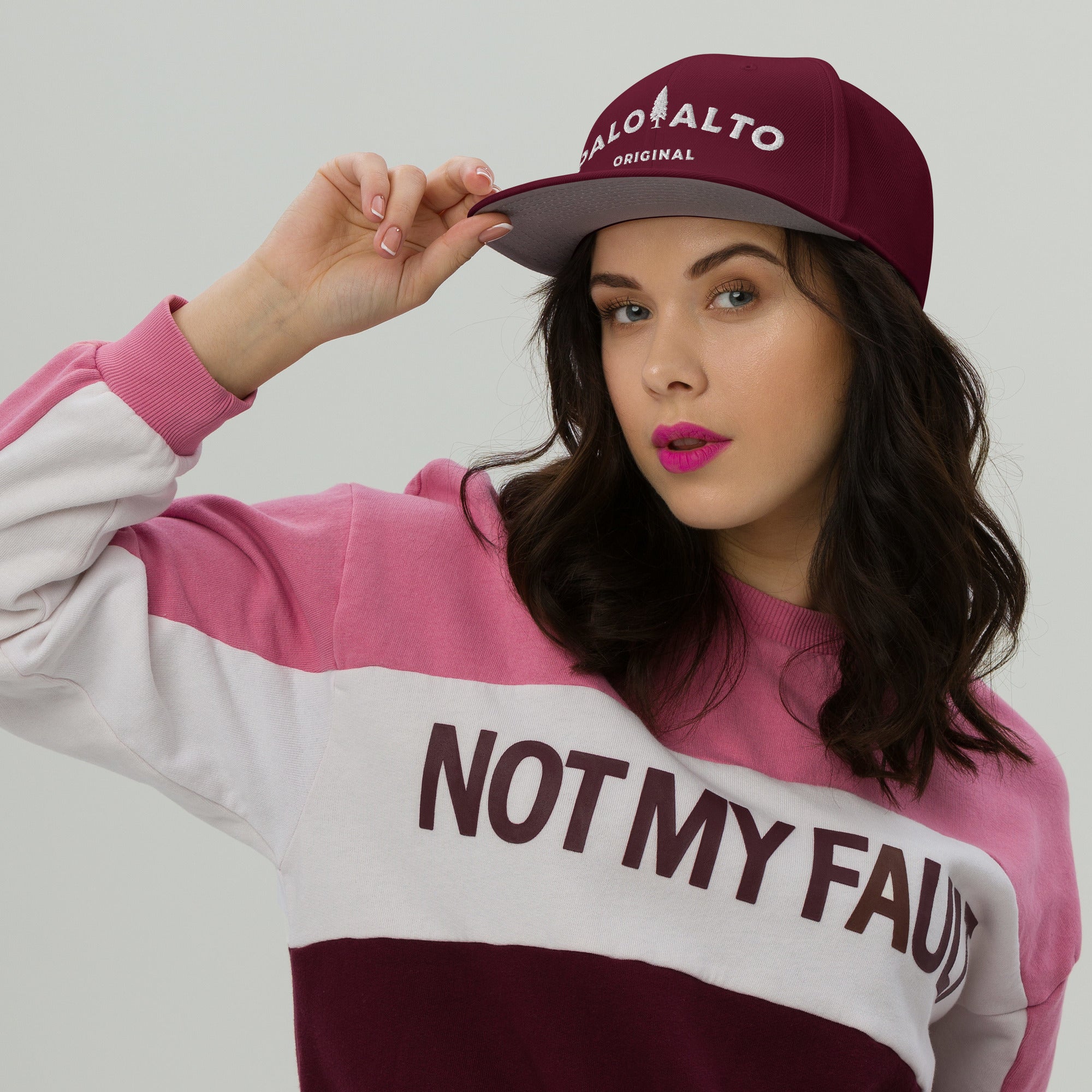 Palo Alto Original Embroidered Snapback Hat