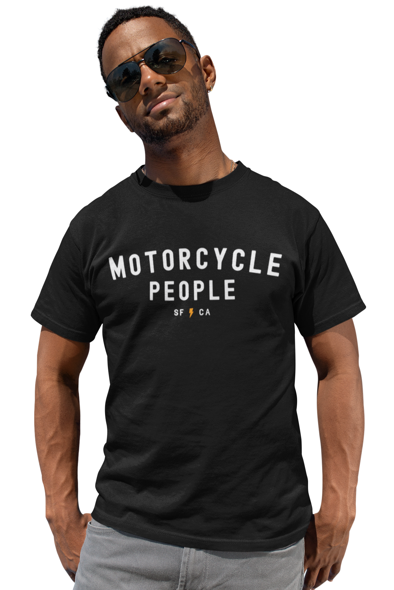 Motorcycle People SF CA T-Shirt