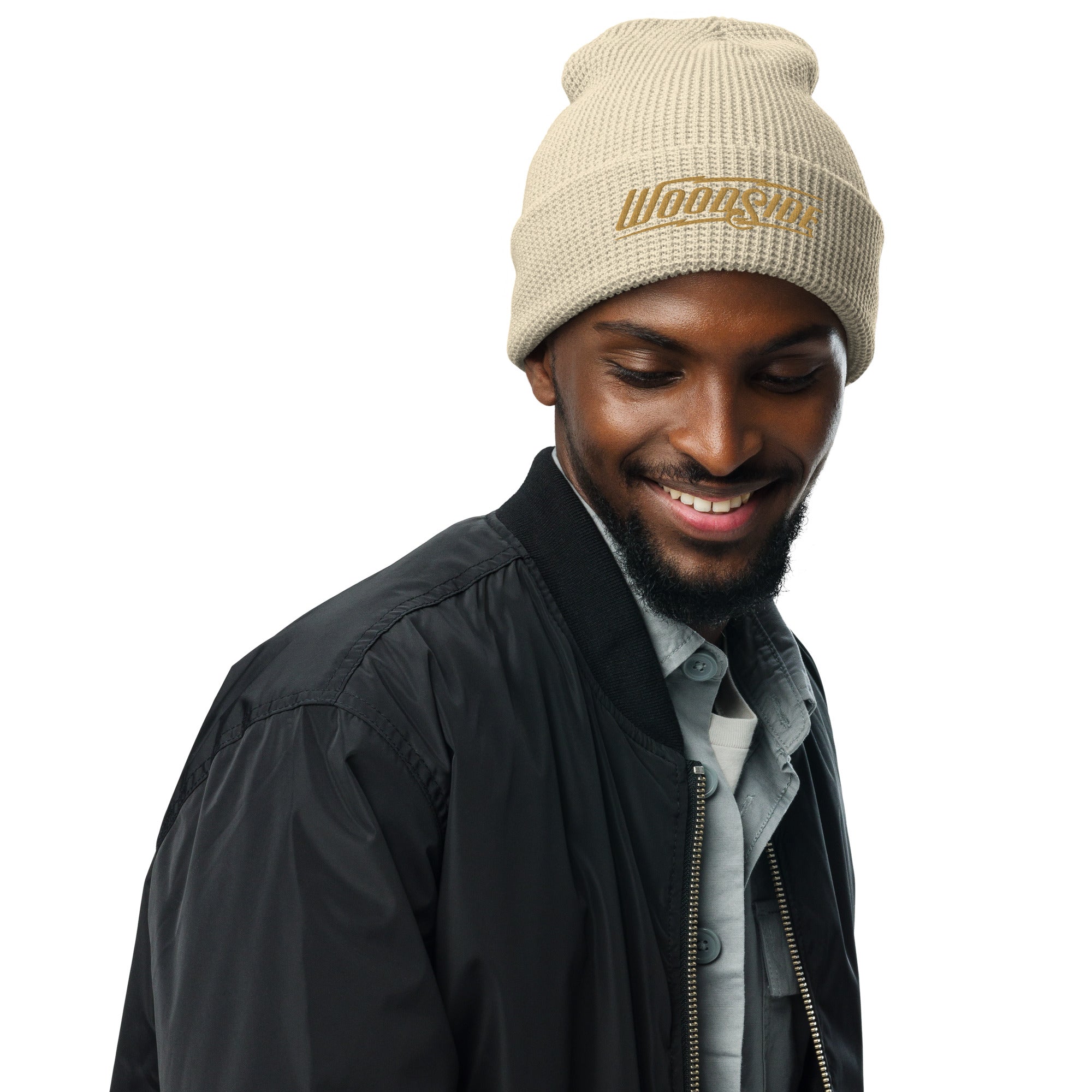 Woodside Brand Waffle Knit Beanie