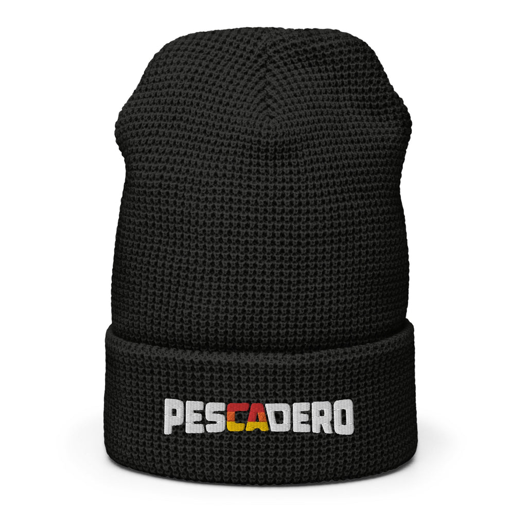 Pescadero CA Sunset Waffle Beanie