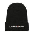 Crown Moto Waffle Beanie