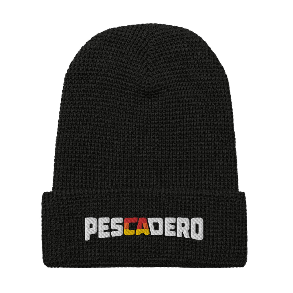 Pescadero CA Sunset Waffle Beanie