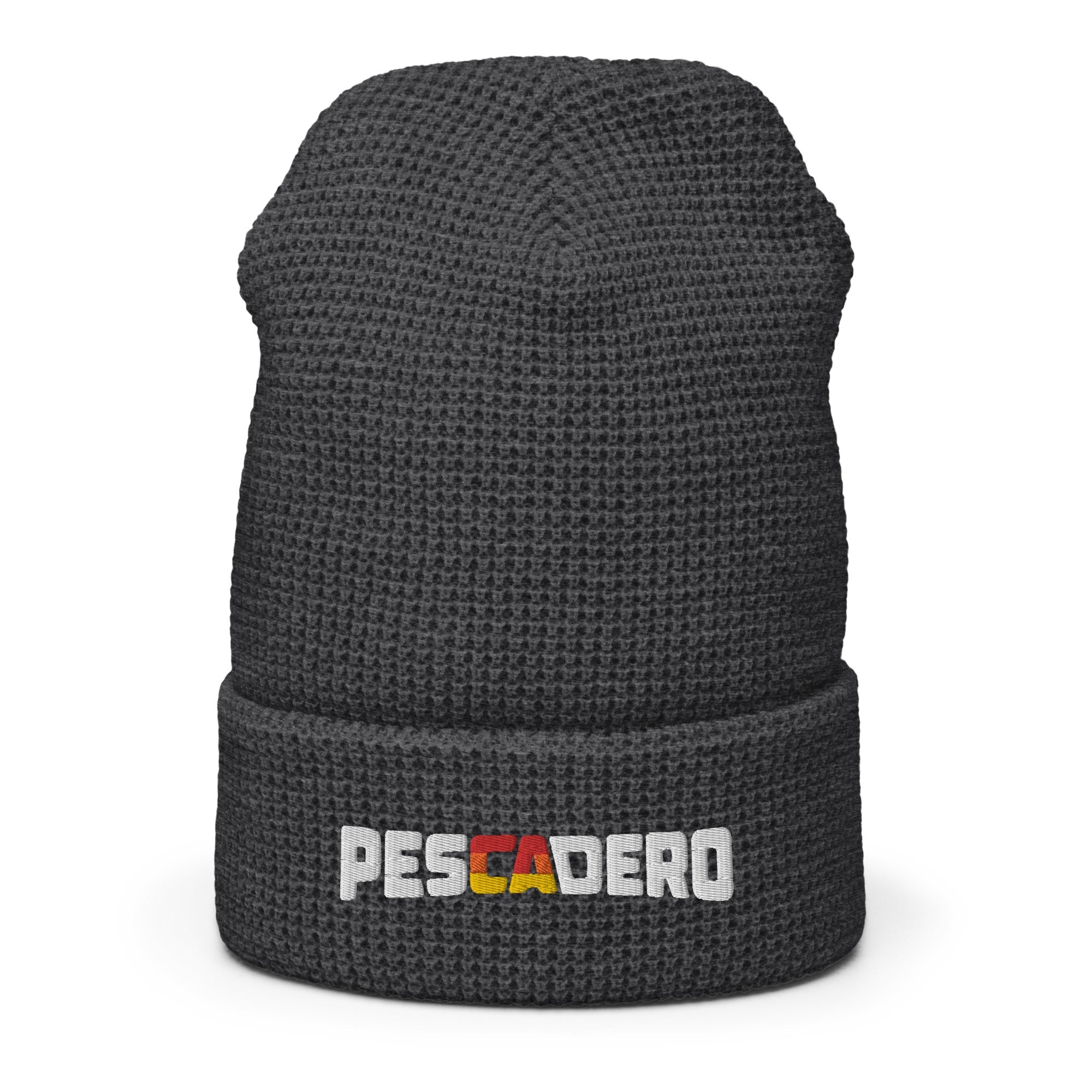 Pescadero CA Sunset Waffle Beanie