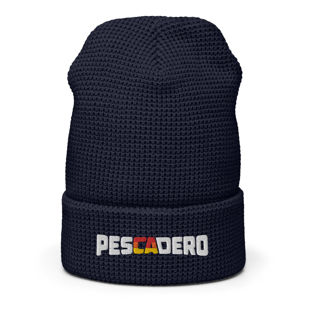 Pescadero CA Sunset Waffle Beanie